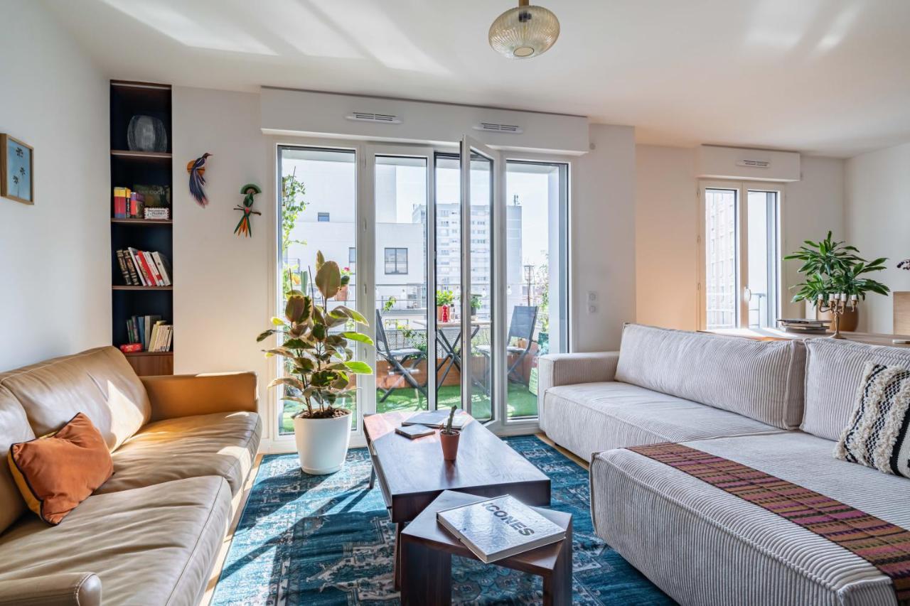 Stunning Apartment With Balcony To Visit Paris Levallois-Perret Ngoại thất bức ảnh