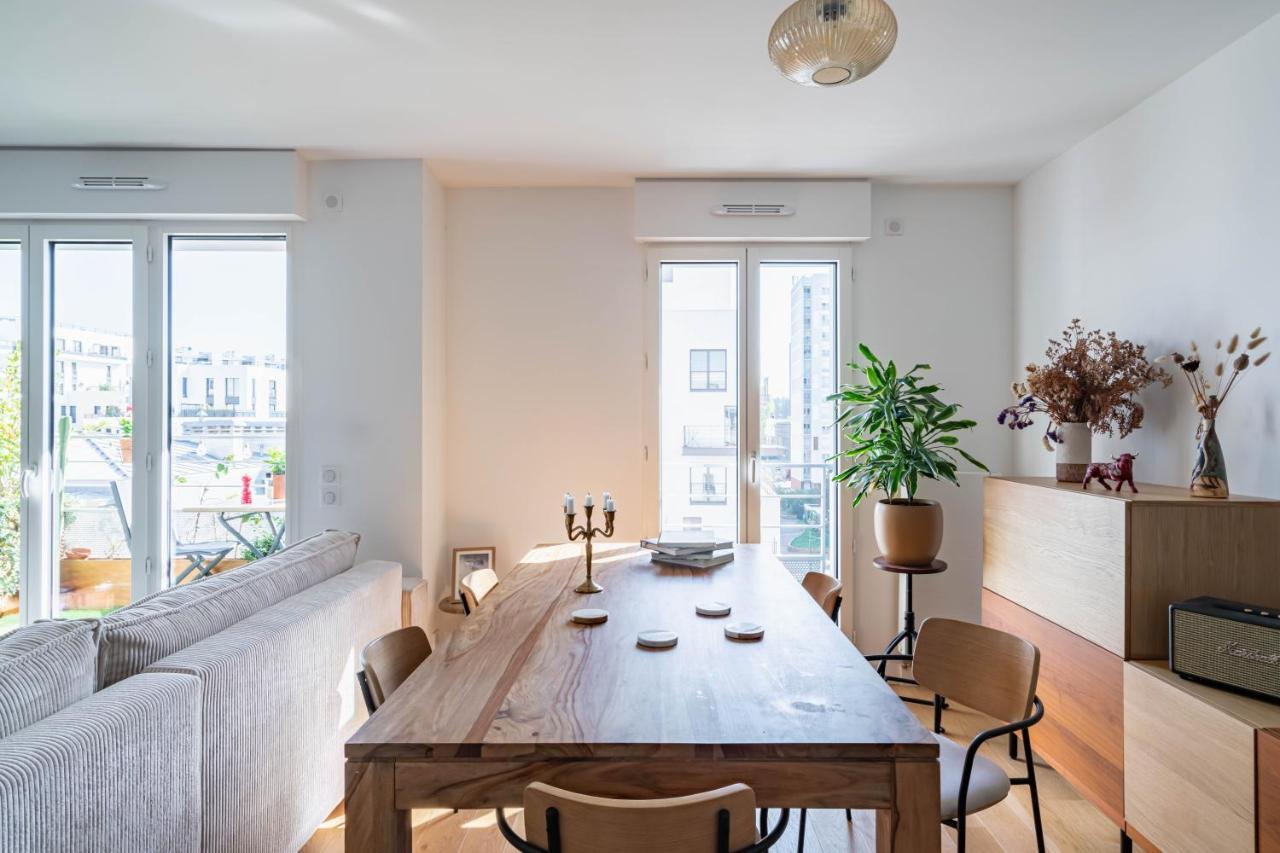 Stunning Apartment With Balcony To Visit Paris Levallois-Perret Ngoại thất bức ảnh